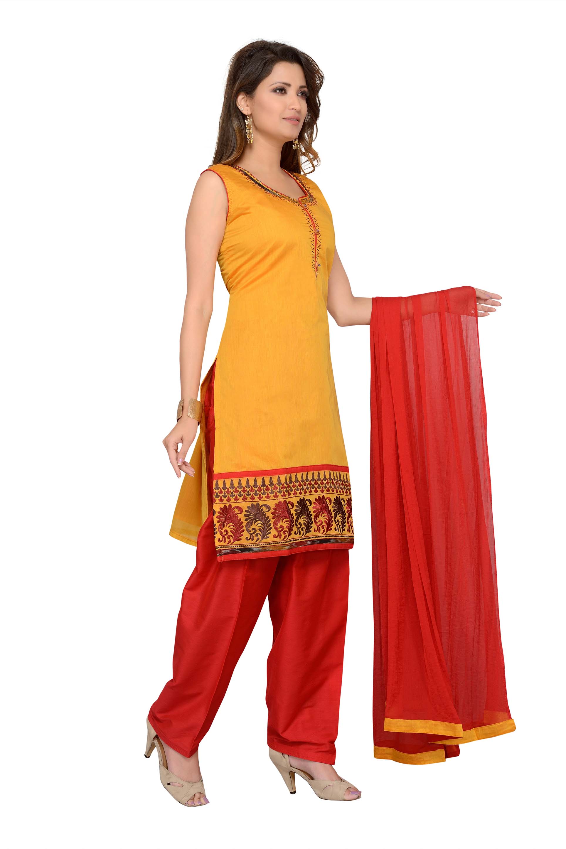 salwar style for short height